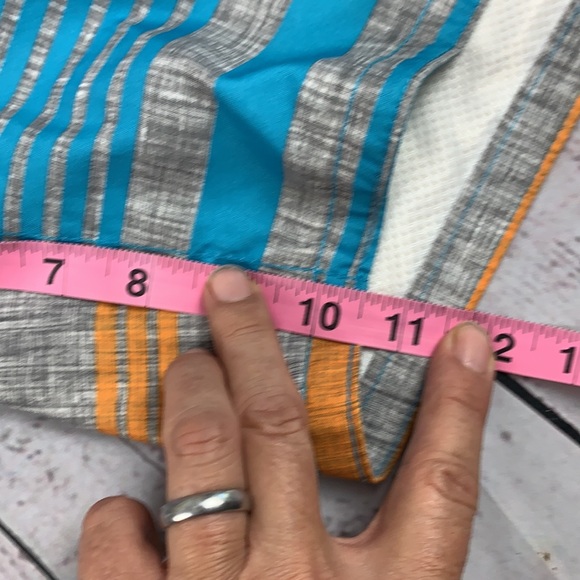 OP teal & orange swim trunks size XL - Picture 10 of 10